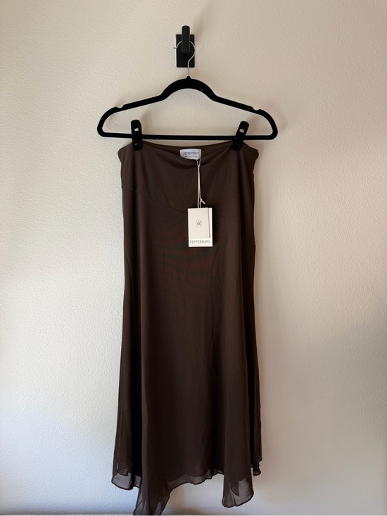 Peppermayo Dresses & Skirts - Peppermayo Brown Midi Skirt